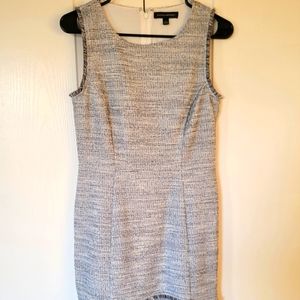 Banana Republic Tweed Dress GRAY